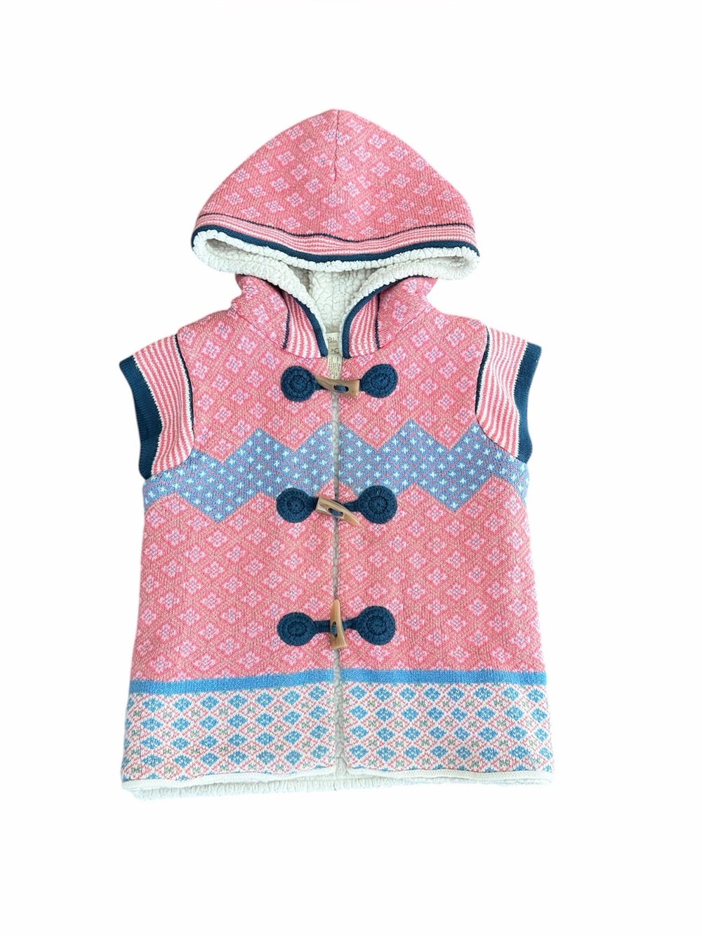 Matilda Jane (6y) Hooded Sherpa Lined Vest